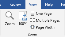display one single page at a time excel